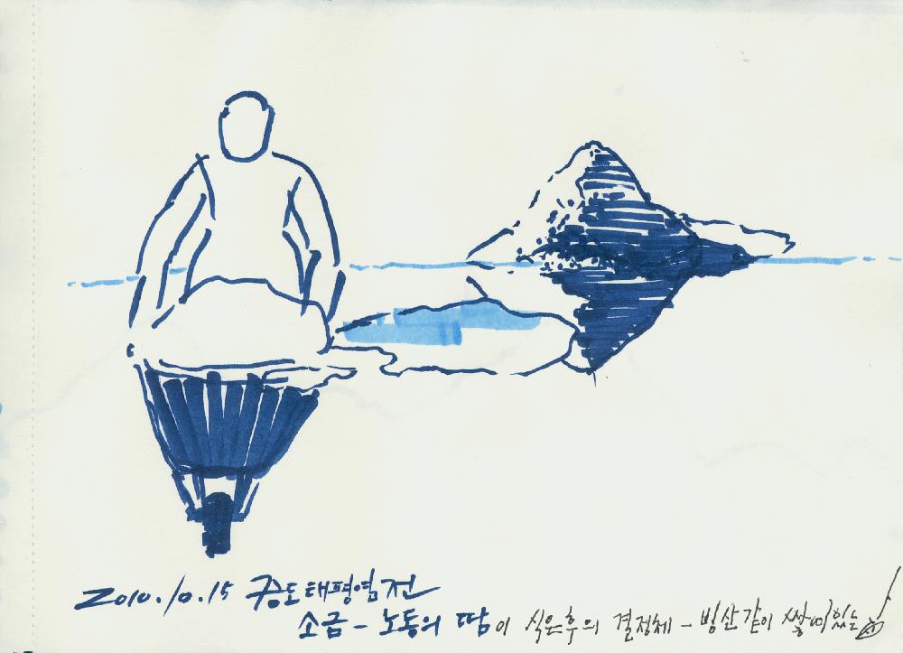 2010년 정정엽 여행노트: 한국 강진, 여수, 해미, 태백, 회령포, 고창, 증도, 제주, 월출산