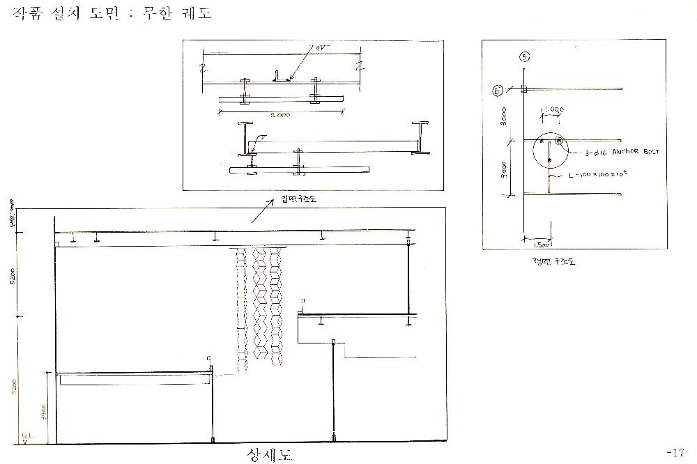 1995년 11월 한빛 플라자 신축 공사 예술 장식품 심의 신청서