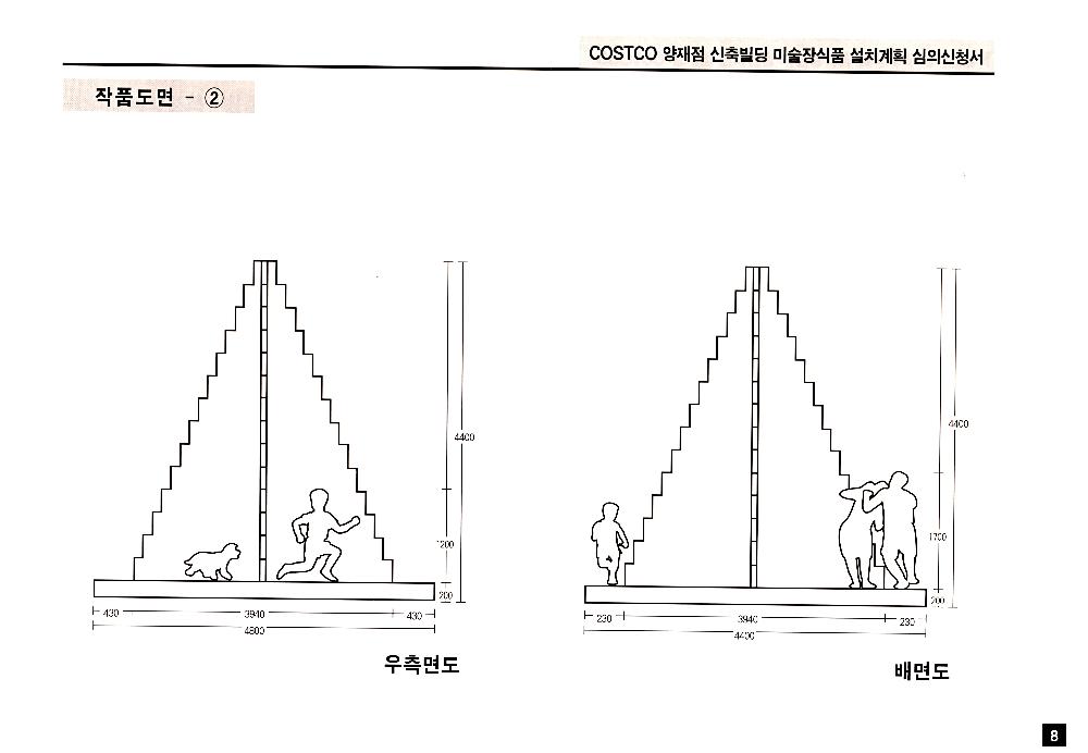 COSTCO 양재점 신축빌딩 미술장식품 설치계획 심의신청서