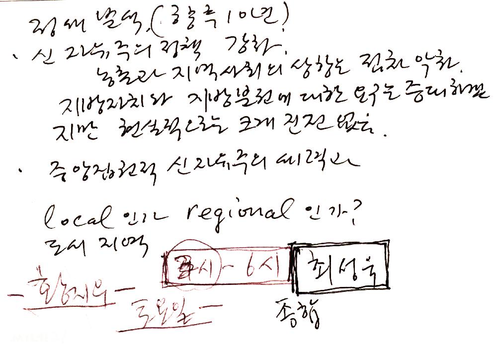 김정헌의 메모 지역을 바꾸어 세상을 바꾼다 2