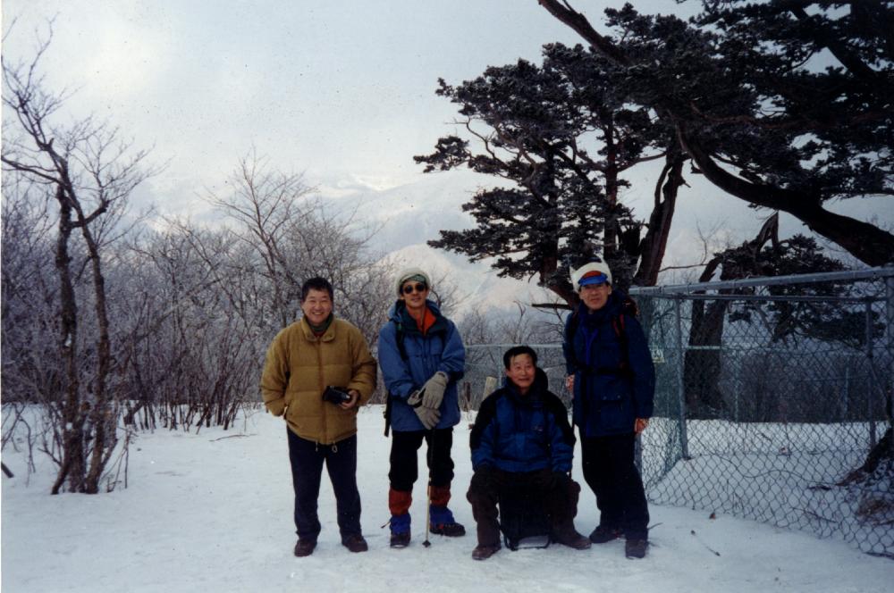 태백산 등산 사진