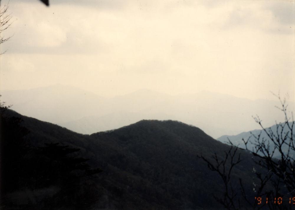 1991년 10월 민족미술 협의회 회화2분과 ≪조국의 산하전≫ 지리산 답사관련 사진 5