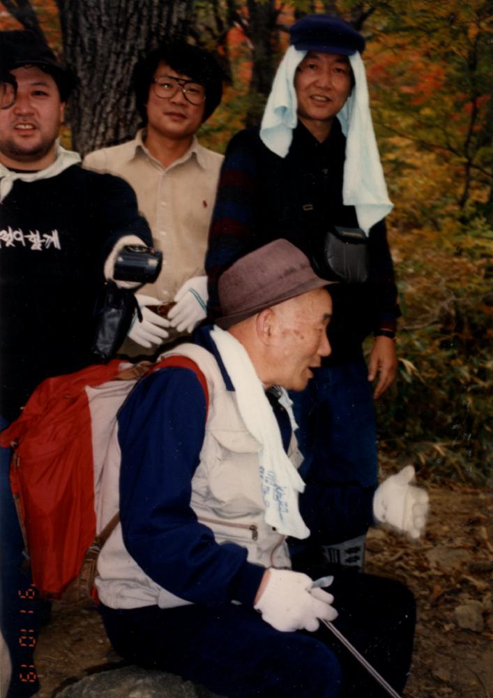 1991년 10월 민족미술 협의회 회화2분과 ≪조국의 산하전≫ 지리산 답사관련 사진 8