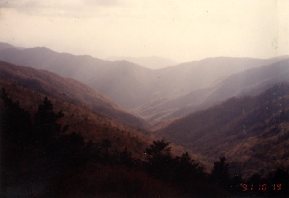 1991년 10월 민족미술 협의회 회화2분과 ≪조국의 산하전≫ 지리산 답사관련 사진