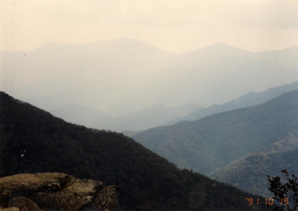 1991년 10월 민족미술 협의회 회화2분과 ≪조국의 산하전≫ 지리산 답사관련 사진