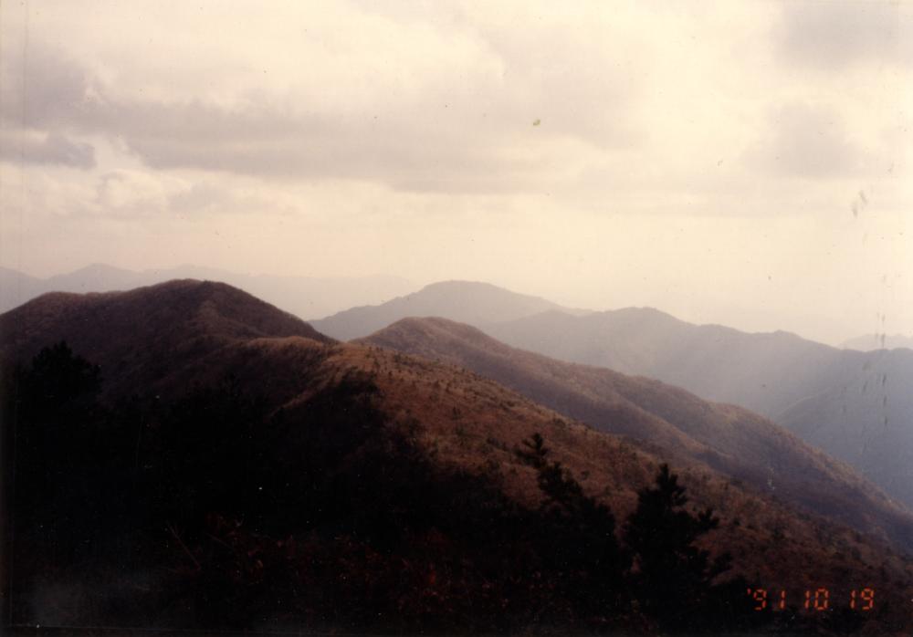1991년 10월 민족미술 협의회 회화2분과 ≪조국의 산하전≫ 지리산 답사관련 사진