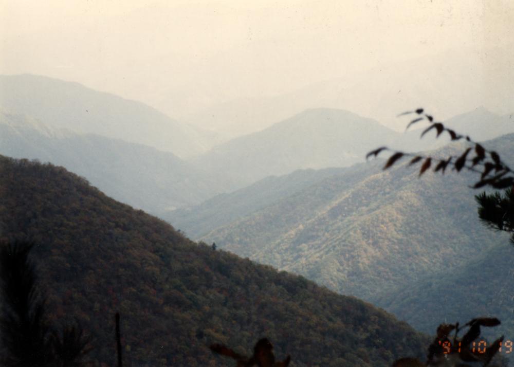 1991년 10월 민족미술 협의회 회화2분과 ≪조국의 산하전≫ 지리산 답사관련 사진