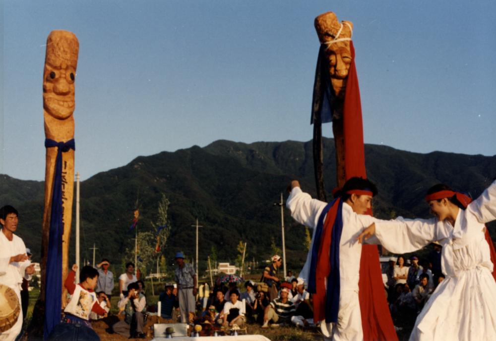 1993년 9월 제5회 ≪치악산 민족통일 대동장승굿≫