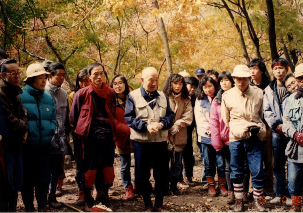 1991년 10월 20일 민족미술연합회 [지리산 답사]관련 사진