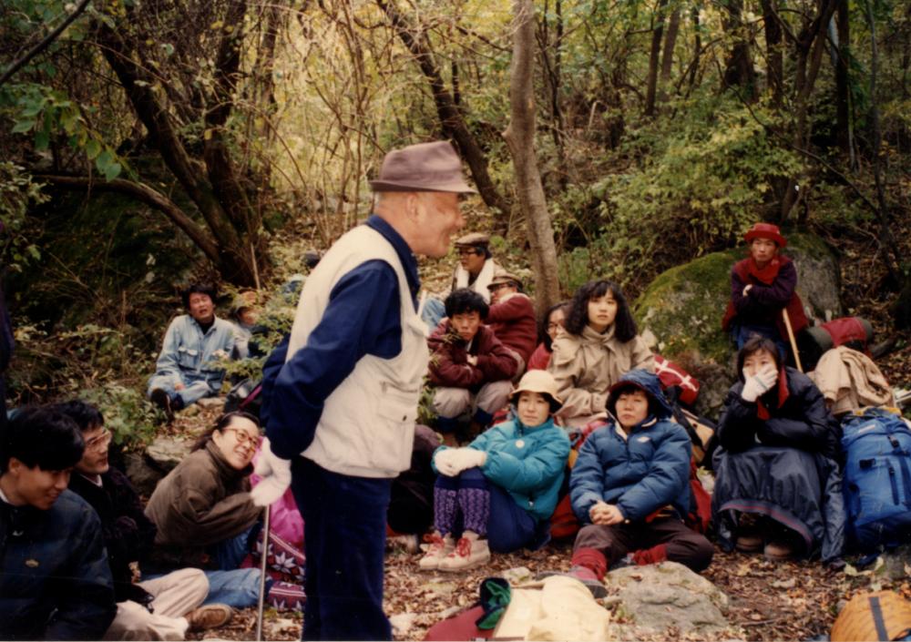 1991년 10월 20일 민족미술연합회 [지리산 답사]관련 사진