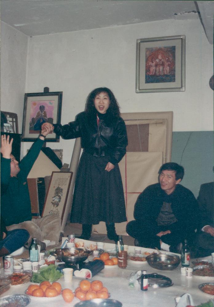 김정헌 화실에서 회식사진 1