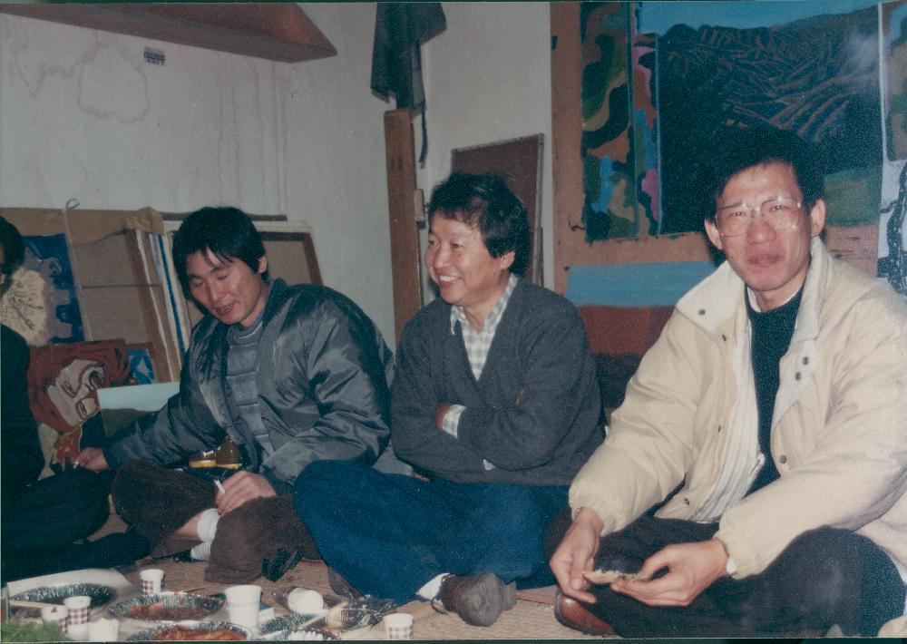 김정헌 화실에서 회식사진 2