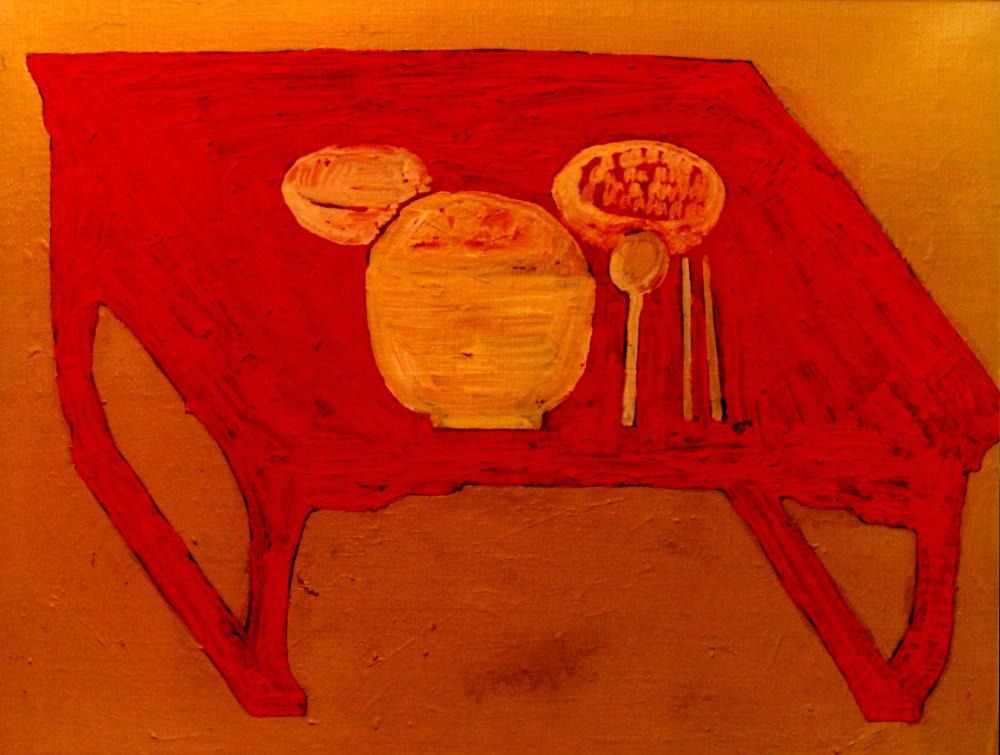 <흙으로 된 밥상>(1992) 작품사진 1
