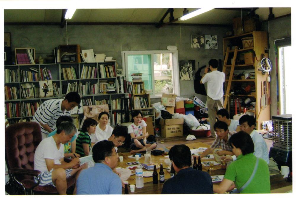 2005년 8월 24일 김정헌 작업실 사진 2
