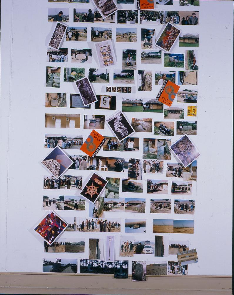1994년 3월 30일 예술의 전당 《동학농민운동 100주년 기념전-새야새야 파랑새야》 참여작가 작품사진필름 앨범