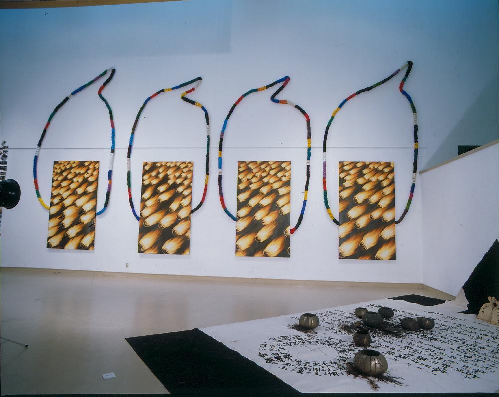 1994년 3월 30일 예술의 전당 《동학농민운동 100주년 기념전-새야새야 파랑새야》 참여작가 작품사진필름 앨범