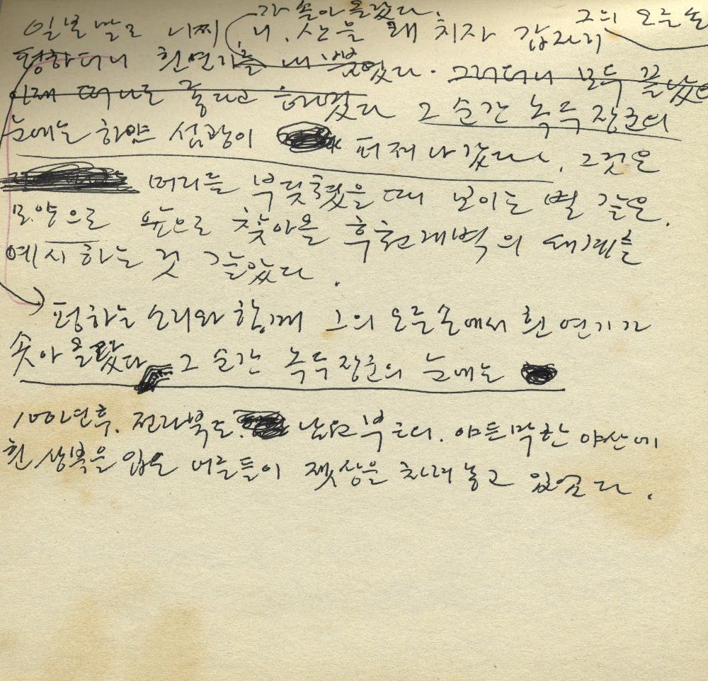 2005년 9월 27일부터 2006년 1월 13일까지 김정헌의 작가노트_여성누드, 일본, 중국 드로잉