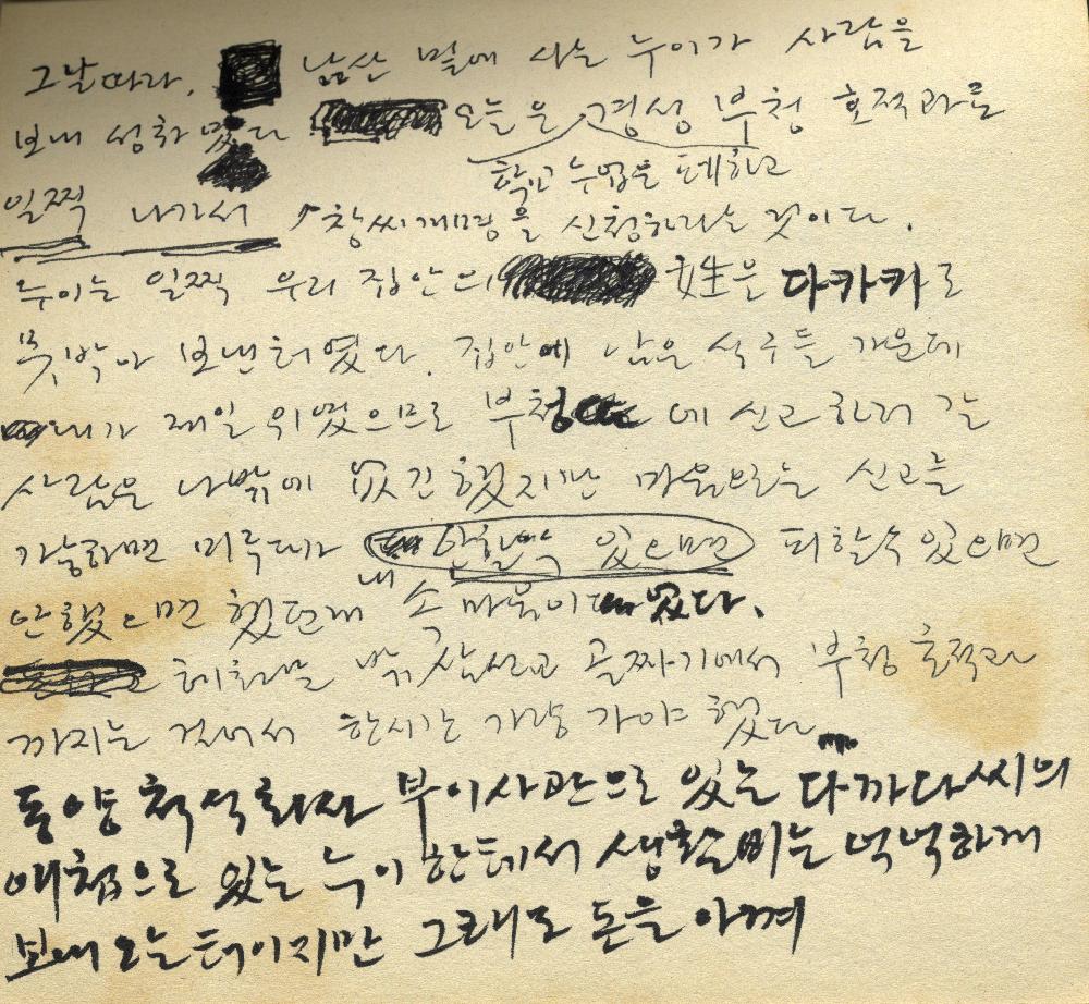 2005년 9월 27일부터 2006년 1월 13일까지 김정헌의 작가노트_여성누드, 일본, 중국 드로잉