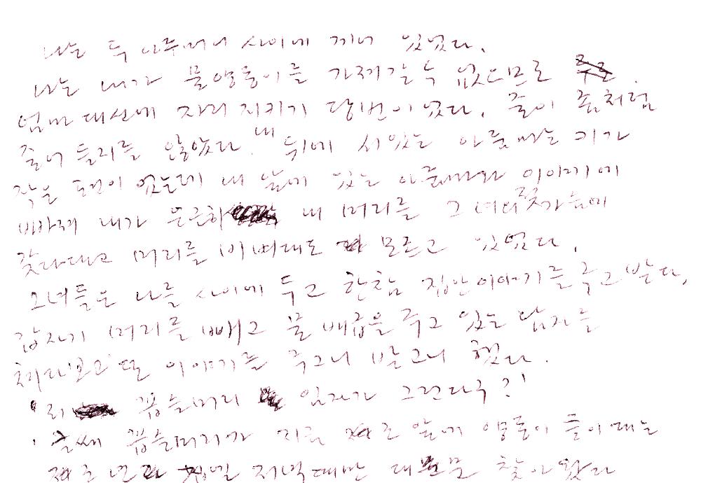 2011년 6월 23일부터 7월까지 김정헌의 작가노트_부탄, 일본 여행 일지 및 드로잉