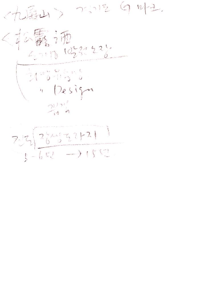 2011년 6월 23일부터 7월까지 김정헌의 작가노트_부탄, 일본 여행 일지 및 드로잉