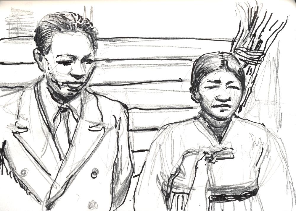 2월 18일 김정헌의 작가노트_인물 드로잉 및 글, 메모