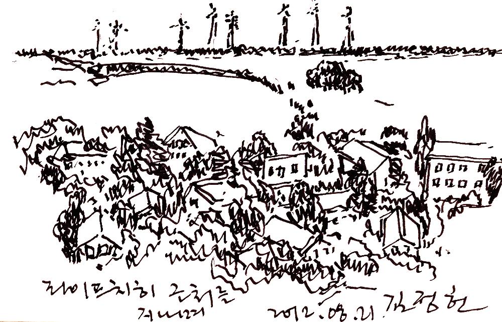 2012년 8월 17일부터 29일까지 김정헌의 작가노트_미술사 관련 메모 및 독일여행 관련 드로잉