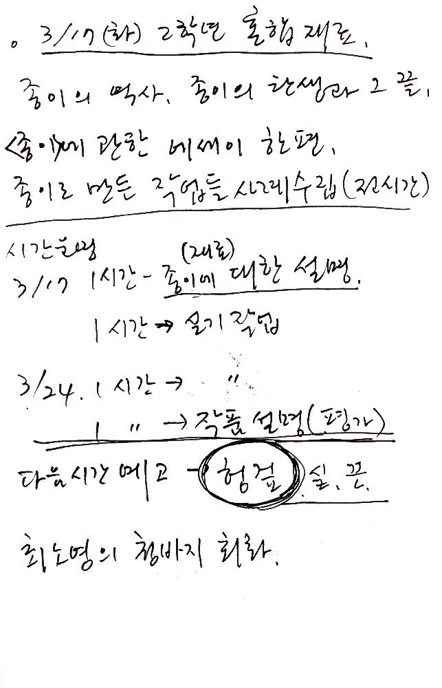 2012년 8월 17일부터 29일까지 김정헌의 작가노트_미술사 관련 메모 및 독일여행 관련 드로잉