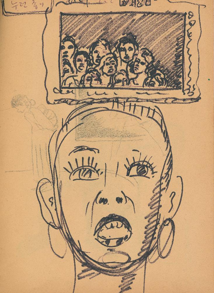 1987전후_김정헌 드로잉북
