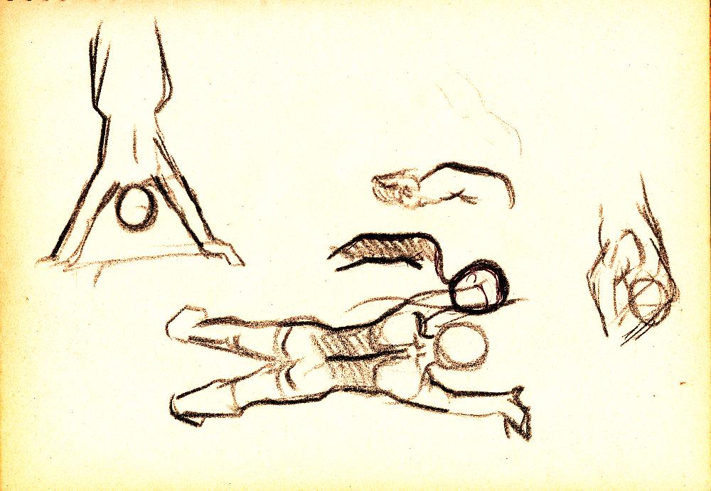 1987전후_김정헌 드로잉북