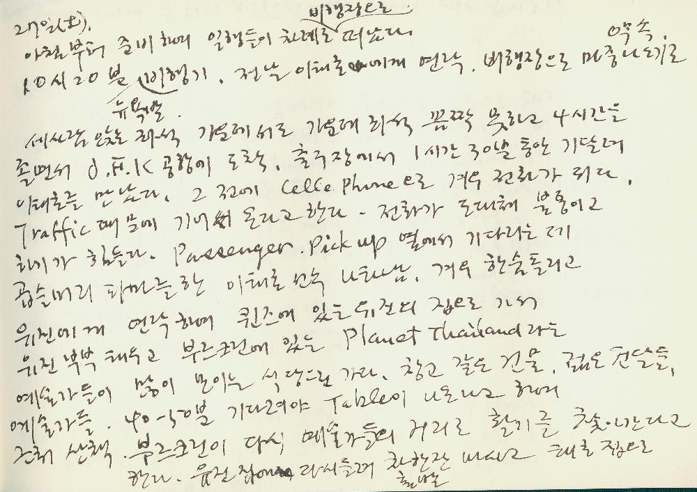 1999년_1 김정헌 드로잉북