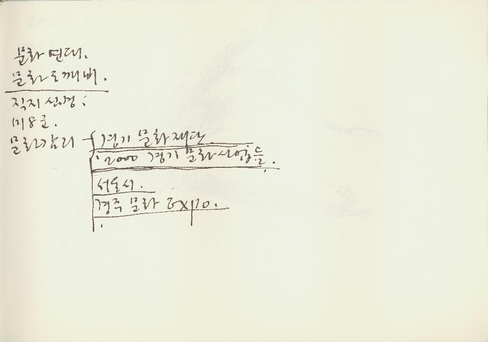 1999년_1 김정헌 드로잉북