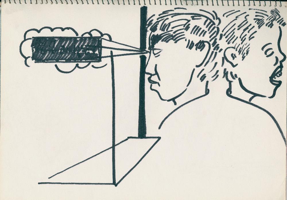 1980년 8월 김정헌의 현실과 발언 시기 드로잉북 7