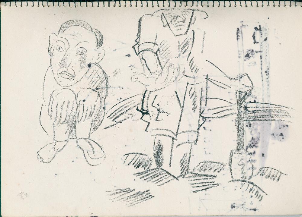 1980년 8월 김정헌의 현실과 발언 시기 드로잉북