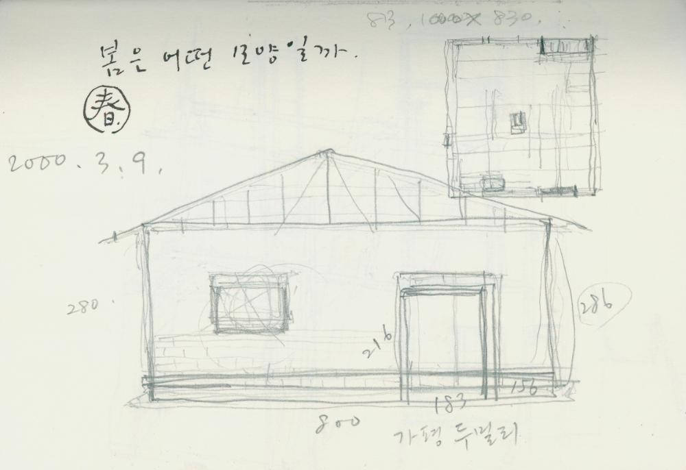 2002년 미국 안식년 전후 김정헌 작가노트 4