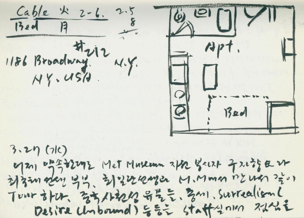 2002년 미국 안식년 전후 김정헌 작가노트