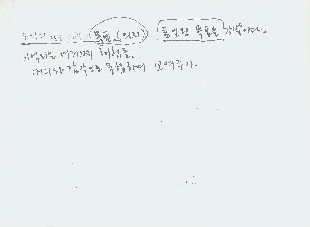 김정헌의 작가노트