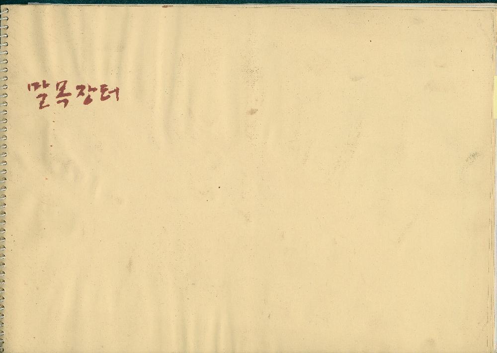김정헌의 작가노트_중국 여행, <일어나는 땅>, 새 관련 드로잉