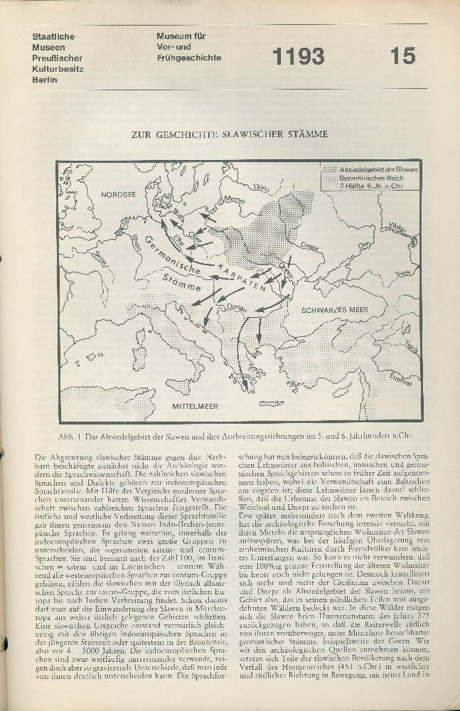 Staatliche Museen Preußischer Kulturbesitz Berlin 연구자료