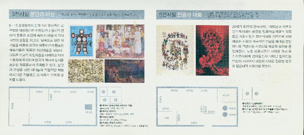 2015년 《광복 70주년 한국근현대미술특별전-세기의 동행》리플릿 4