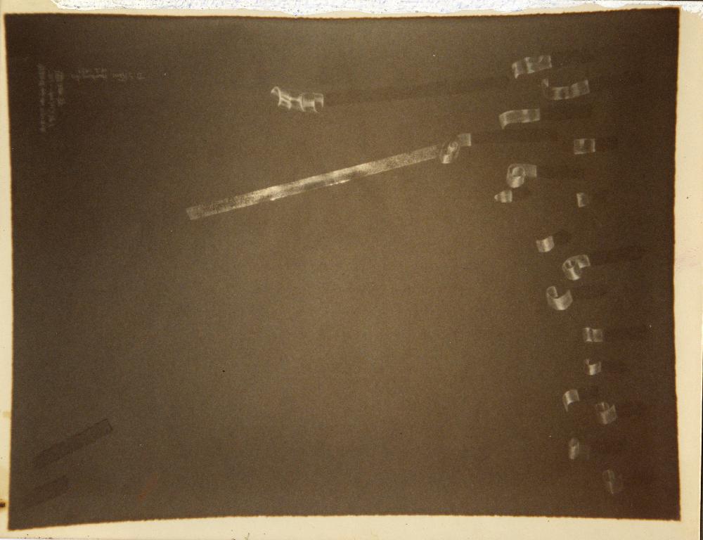 1984년 함부르크에서의 〈테이프 드로잉〉 사진 4