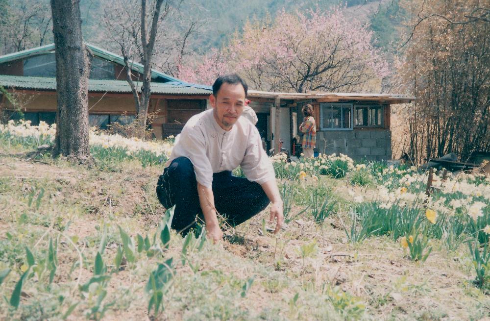 공주 원골마을에서의 꽃농사 사진 1