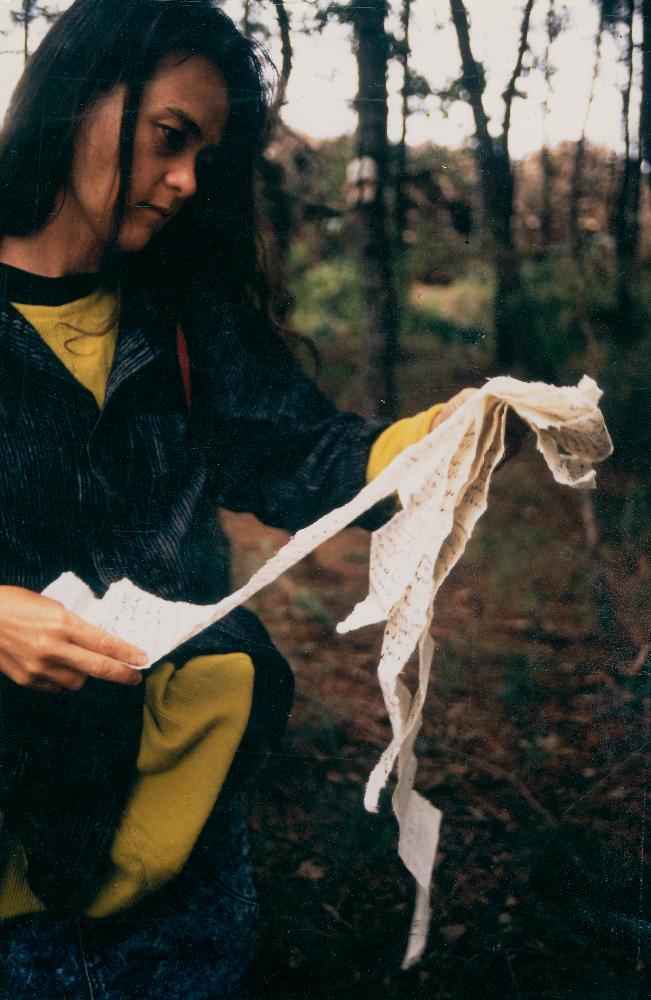 테레사 코바야시(Teresa Kobayashi)의 야외 설치 작업 사진