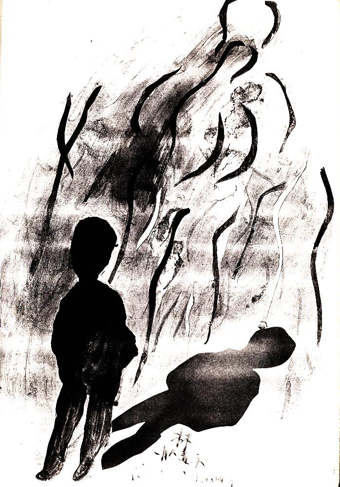 1984년 〈음향드로잉〉 사진 및 드로잉 복사본