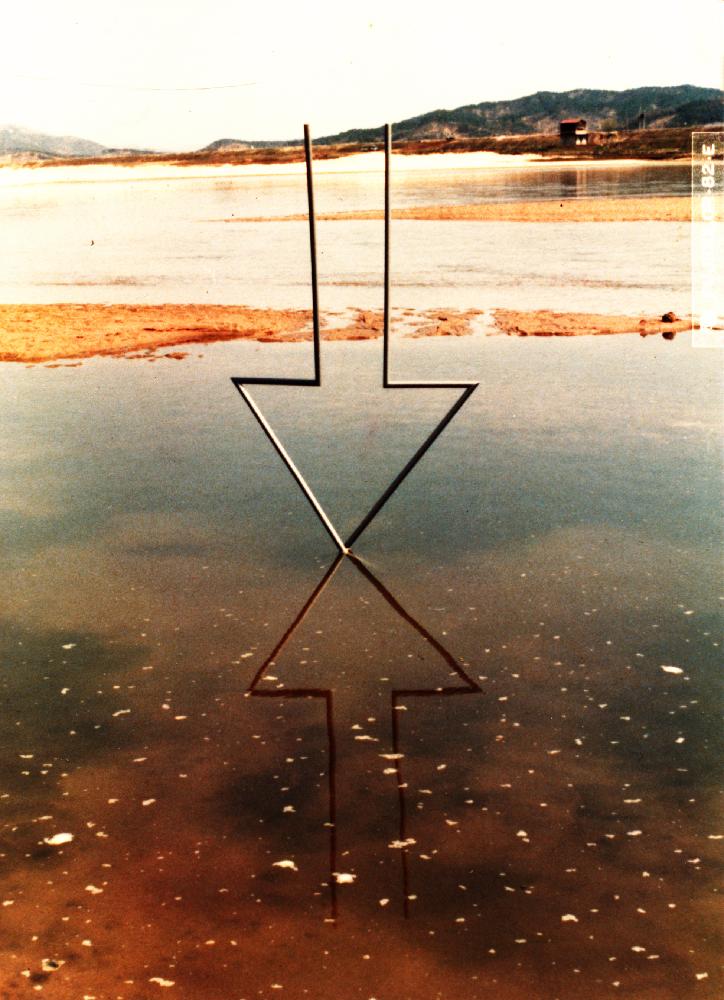 1982년 금강에서 촬영된 홍명섭의 야투 작품 2