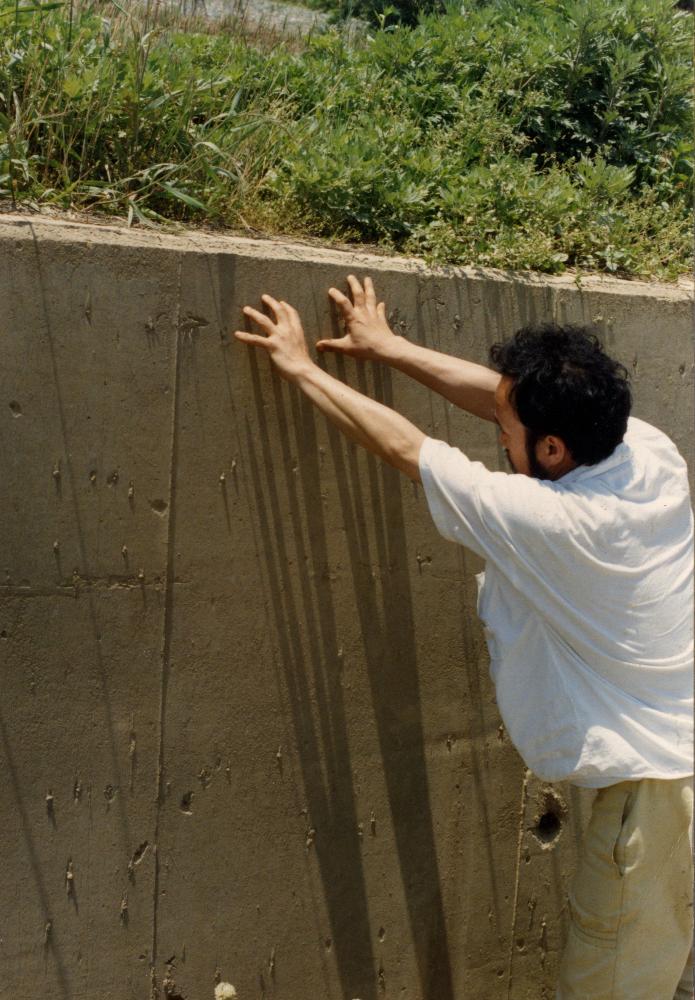 1990년 공주에서의 〈햇빛에 의한 드로잉〉사진 2