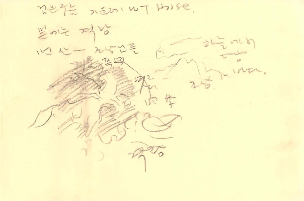 1989년부터 1990년까지 김차섭 구상노트 1