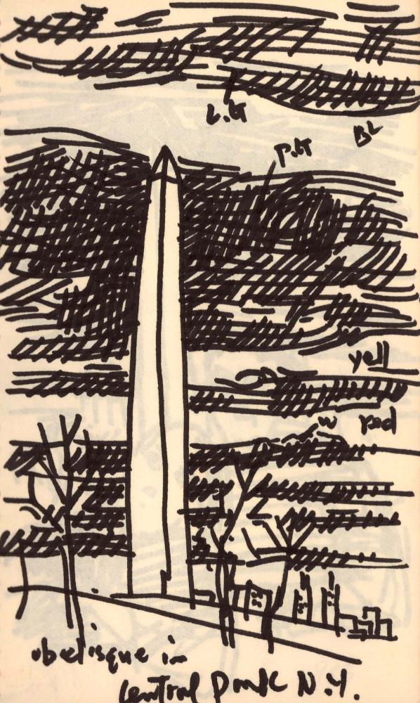 1982년 김차섭 구상노트 1