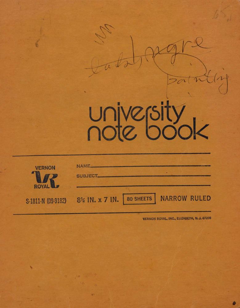 1977년 김차섭 구상노트 1 1