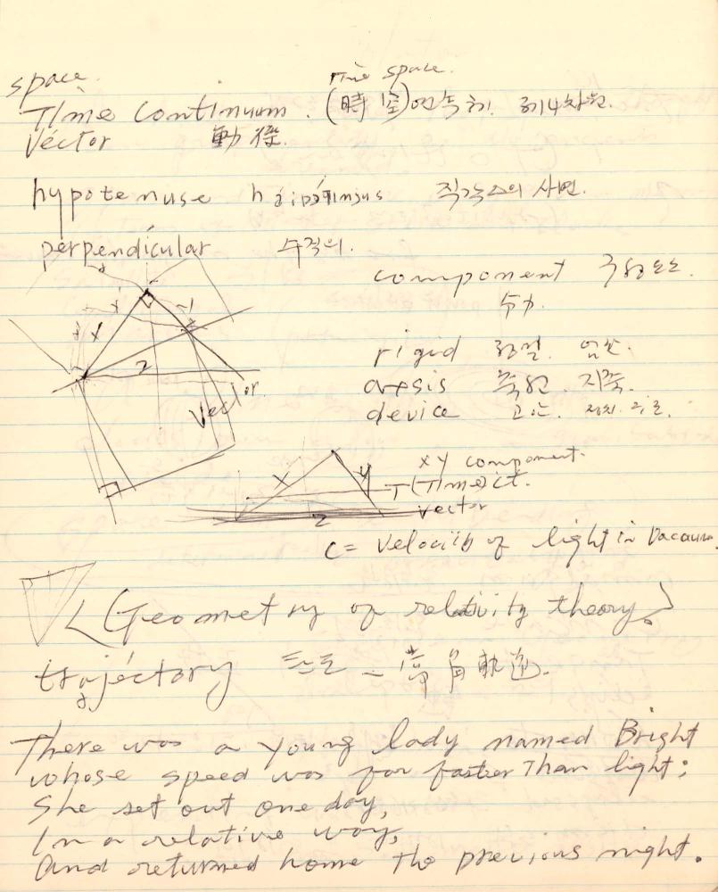 1977년 김차섭 구상노트 1