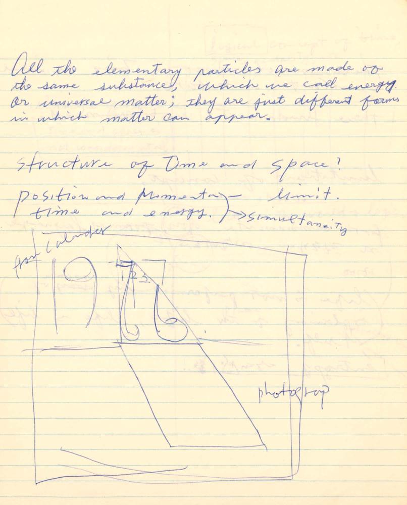 1977년 김차섭 구상노트 1